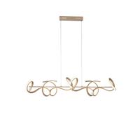 LED Pendelleuchte Pranzo Dimmerabile Ottone Metallo 99 CM 3000 K Lampada Cucina