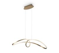 LED Pendelleuchte Tavolo da Pranzo Dimmerabile Oro Moderno L: 92 CM 4000 -