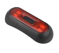 LED per Casco Ciclismo e per moto Luce di Sicurezza Posteriore Ricaricabile Angolo Leggero(red + blue light)