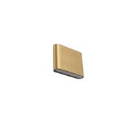 LED per Esterni Parete Alluminio Ottone IP54 Up Down 3000 K Wandleuchte Giardino