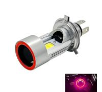 LED per moto H4 HS1 BA20D 20W 2000LM Impermeabile LED per moto(Red) | Lega alluminio robusta, dissipazione per calore per efficace, decadimento luce, durata 50k ore