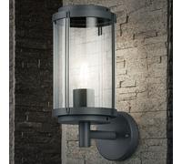 LED Piedistallo Luci Alluminio Esterno Supporto Veranda Parete Faretto Antracite [EEK: E]