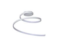 LED Plafoniera Bianco Dimmerabile Spirale L: 46 CM 3000 K Deckenleuchte Salotto
