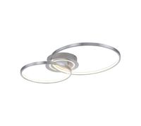 LED Plafoniera Camera da Letto IN Alluminio 2900 Lm Anelli Deckenleuchte [EEK: E]