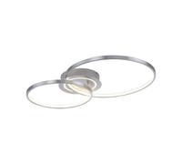 LED Plafoniera Camera da Letto IN Alluminio 2900 Lm Anelli Deckenleuchte