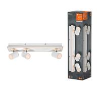 LED Plafoniera da Parete Decoro 3Spot Mars Bianco 41W 4440lm Caldo Orientabile [EEK: F]