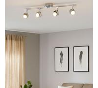 LED Plafoniera Gästezimmerlampe Binario Faretti Spot 4x Mobile Punti