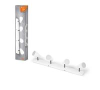 LED Plafoniera Luce Lampada Faretto Spot Pera Bianco 4 X 4,3W GU10 1400lm Caldo