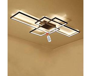 LED Plafoniera Moderna Quadrato Designer Lampada da soffitto Alluminio Corpo lampada Sala da pranzo Ufficio scala Soggiorno Lampadari lluminazione della stanza [Classe di efficienza energetica A++]