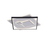 LED Plafoniera Piatto Sala da Pranzo Bianco Nero B:57 CM 37 W Deckenleuchte