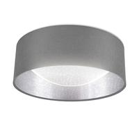 LED Plafoniera Tessuto Grigio Argento Ø32cm 12W 1200lm 4000K Sternenhimmeleffekt