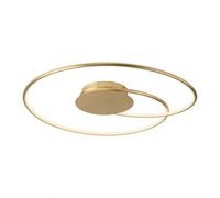 LED Plafoniera Ufficio Leuchtringe On Oro L: 70 CM 3700 Lm Sala Deckenleuchte