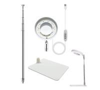 LED Plant Light, Grow Light Hydroponic Lamp, 12 Inch Dimmable Lights with Adjustable Timer, Full Spectrum Plant Lamp with Energy Efficient Design, Indoor Grow Lights for Greenhouse Flower