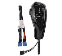 Led Pomello del Cambio Elettrico LHD Pomello del Cambio Automatico Set di Modifiche Adatto per E90 E92 E84 E89 Refit(nero lucente)