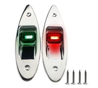 LED Pontoon Luci di Navigazione Con Lunga Durata E Bassa Potenza Consumo 2pcs