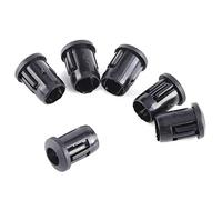 LED Portalampada in Plastica Nera per Diodo Emettitore di Luce, Supporto per Diodi a LED 5mm