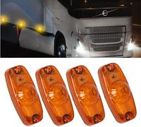 LED Posteriore Luce Montaggio Per Camion Rimorchio Outline Indicatore Universale