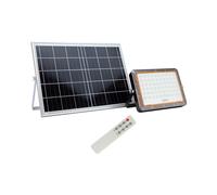 LED Proiettori Noctis Solare Panel Nero IP65 200W 2000lm Luce Diurna Telecomando