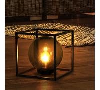 LED Retrò Solare Sfera Esterno Luci Decorazione Giardino Balcone Filamento Steh