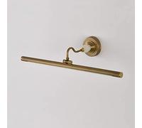 Led Retro Specchio Luce,Indoor Regolabile Specchio Parete Anteriore Luce,Jade Rame Acrilico Impermeabile Bagno Lampada da Parete,Per Bagni da Letto Armadio Comodino