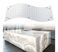LED Retroilluminati Bianco 6000K 24V 36W, Pannello LED Regolabile Compatibile con Alexa, Luci Flessibili con Telecomando e Controllo APP, 50x25 cm per Marmo, Onice e Piano di Lavoro in Quarzo (4 Pack)