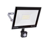 LED Riflettore Movimento IP65 6200 K 4320 Lumen Giardino Cortile Faretto Parete [EEK: F]