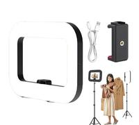 Led Ring - Compact Portable Phone Fill, Adjustable Brightness Camera Stabilizer, Easy Carry Selfie Lamp | Ideal For Content Creation, Vlogging, Live Streaming, And Product Photography