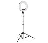 LED RING - Lampada LED professionale per make-up con stativo regolabile e accessori inclusi