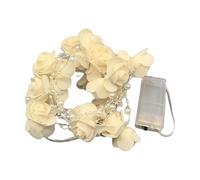 LED Rose Vine Lights, 30 Artificial Flower String, Battery Operated Floral Garland with Soft Illumination, Decorative Rose Lamp Set, String Lights with Elegant Charm, Party Garden for Bedroom