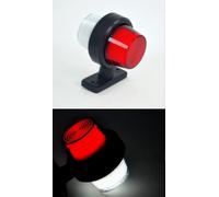 LED Rosso/Bianco 2x Indicatore Laterale Maxi Luci 12V 24V Camion Autobus Tipper
