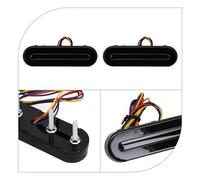 LED Rosso Camion Luce Barra Con che Scorre Giri Segnale E Stop Coda Striscia