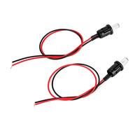 led rosso lampeggiante 12V Car LED alternato lampeggiante rosso allarme Dash Mount Light mergenza led lampeggiante strobo luce di sicurezza a LED DC 12V