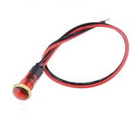 LED Rosso Precablati 8mm Pannello Indicatore 220V