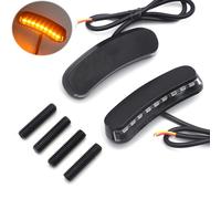 LED Segnale Nero Specchio Blocco Spento Base Piastre Per '11-' 15 Kawasaki Ninja