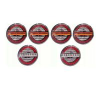 LED Set Luci Posteriori 6 Pezzo Dinamico Indicatore Fanale 12/24V E9 D=140mm