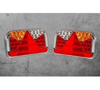 LED Set Luci Posteriori Rimorchio Bootstrailer Luce Posteriore Abschlepper