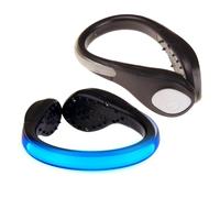 LED Shoe Clip Lights for Runners 2 Pack - Night Safety Flashlight Reflector | 2-piece LED shoe heel clip light set for night safety. Fits 6-8.5cm heels for running, jogging, walking & roller skating.