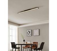 LED Smart + Aufbaupanel Crosslink-Z Nero 120x10cm 33,5W Cct Dimmerabile [EEK: E]