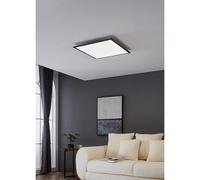 LED Smart + Aufbaupanel Crosslink-Z Nero 60x60cm 33W Cct Dimmerabile Bluetooth [EEK: E]