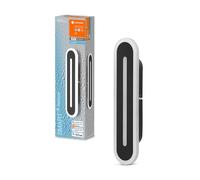 LED Smart + Lampada da Bagno Orbis Muro Nero IP44 13W 3000K-6500K Dimmbar Wifi [EEK: E]