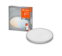 LED Smart + Panel Plafoniera Planon Bianco Ø30cm 20W 1700lm Cct Dimmbar App Wifi [EEK: G]