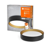 LED Smart + Plafoniera Orbis Kurt Oro Nero 45cm 30W Cct Lampada Dimmerabile Wifi [EEK: E]