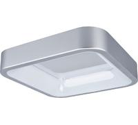 LED Smarthome Plafoniera D111 con Telecomando E App Controllabile, Chrom-Mat