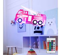 Led Soffitto Bambini Luce Ape Auto Carro Nave Pirata Rgb Telecomando [EEK: F]