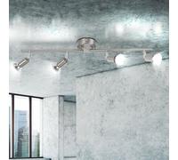 LED Soffitto Barra Faretti Spot Nichel Lampada Design Due Lampade a Scelta [EEK: 2,5 o 3 watt]