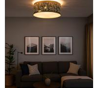 LED Soffitto Faretto Luce Decorazione Stanzungen Dormire Camera Design Lampe Oro [EEK: Non valutato]