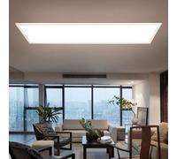 LED Soffitto Luce Lavoro Camera Aufbau-Einbau-Panel Lampada Alluminio Bianco