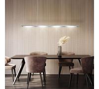 LED Soffitto Pendolo Design Appesa Lampada Alluminio Luce Salotto Camera Cucine