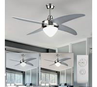 LED Soffitto Ventilatore Luogo Corridoio Radiatore Telecomando Luce Diurna Lampe