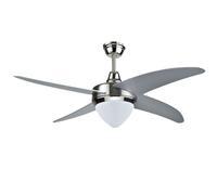 LED Soffitto Ventilatori Radiatore Lampada Regolabile Telecomando Luci Diurne [EEK: F]